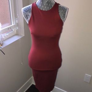 Rustic Brown Mid-length dress